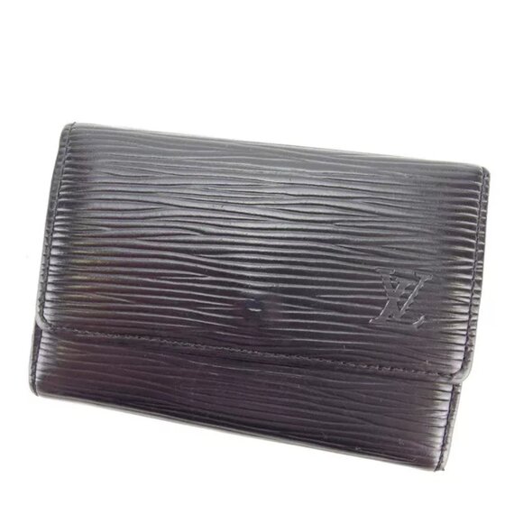 Louis Vuitton Accessories - Louis Vuitton Key holder Key case Epi Black Woman Authentic Used